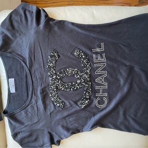Black Chanel Tshirt